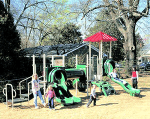 commercial playground set