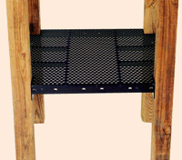 metal deck for playground