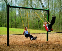 Single Post Swing Set Frame