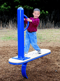 surf board playground ride