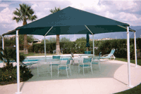 shade structure - hexagon