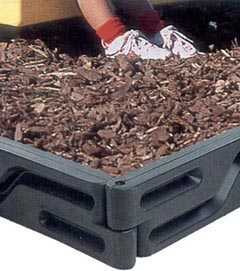 landscape timber playground surfacing